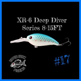 Upper Deck XR6 Deep Diver Series 8-15FT Fishing Lure in 18 Colors - Color Style #: 9