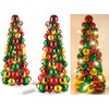 Britesta Bauble Christmas tree: set of 2 LED illuminated Christmas