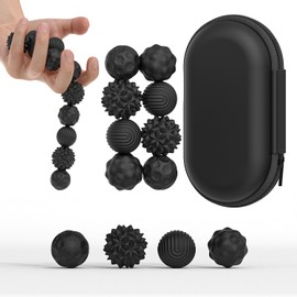 Juguetes magnéticos para la ansiedad, juguete sensorial de silicona para aliviar el estrés para adultos, adolescentes con autismo, ansiedad, TDAH, imanes para la ansiedad y juguete