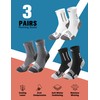 TENYSAF Compression Sport Running Socks: Athletic Socks for Men Women