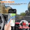 1Zero Solid Car Truck Phone Mount Holder with 14-Inch Gooseneck
