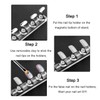 Magnetic Nail Tip Stand, BetterJonny Set of 4, Nail Practice