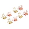 100pcs Binder Clips for Student Strong Clamping Force Metal Arrows