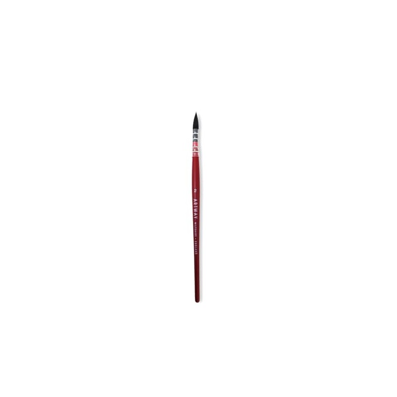 Artway Pennello, rosso, 2
