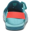 Chaco Chillos - Zuecos para Mujer, Azul océano, 22 cm