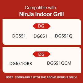 1 Pack Replacement Meat Probe for Ninja DG551, DG651, DG651Q, DG651QBK, DG651QCM,Foodi Smart XL 6-in-1 Indoor Grill with Air Fry, Smart Thermometer Probe for Ninja Indoor Grill Accessories
