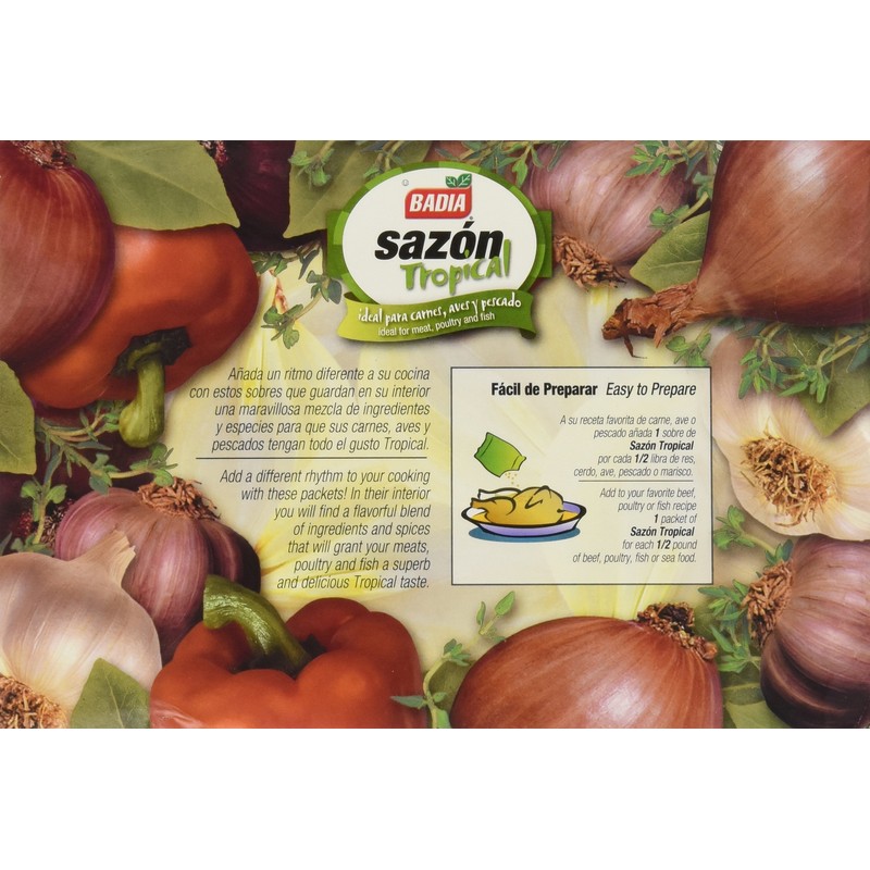 Badia Sazon Tropical No Mgs, 3.52 oz