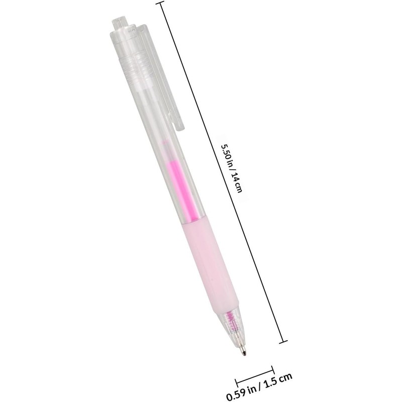 Lápiz para Mapeo de Cejas Rosa de Plástico para Tatuajes