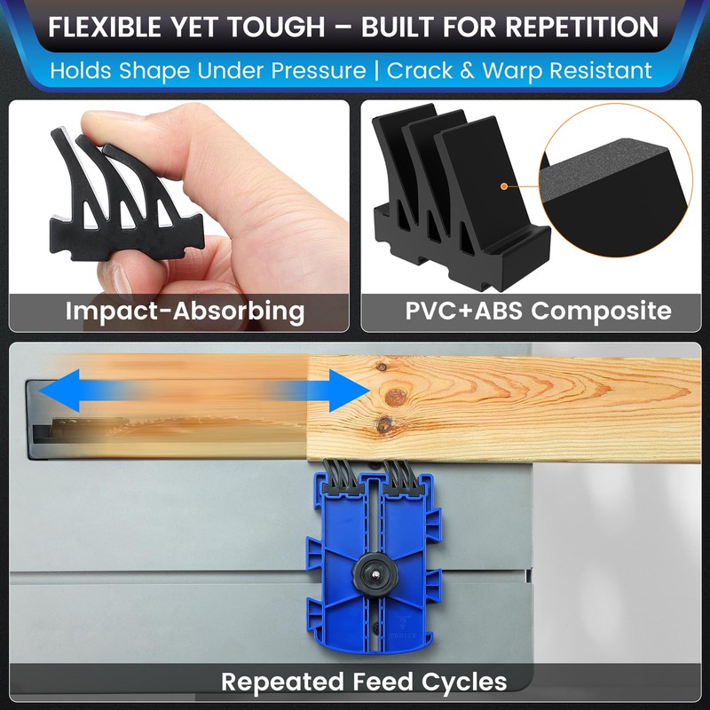 Featherboard for Table Saws, Router Tables & Band Saws –