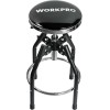WORKPRO Heavy Duty Adjustable Hydraulic Shop Stool Garage Bar Stool
