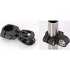 Holt Stanchion Block with Clevis Pin & Stanchion Fairlead Set: