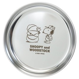 Marimocraft Snoopy (Stainless Steel Plate) Inner Plate, Backpack, Peanuts