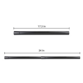 Cherimo Replacement Hose for Eureka 3670M 3680 3670G 3670H 3672 3674 3682 Canister Vacuum (Black Stainless Steel)