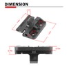 (2 Pack) Center Console Cover Lock Sub Assy Center Console