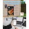 Automatic Chicken Coop Door Solar Powered, WiFi Automatic Chicken Door