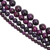 4pcs Natural Stone Tiger Eye Round Beads Bracelet Tiger Eye