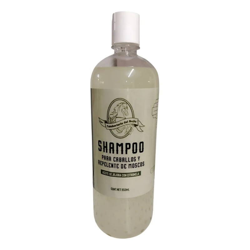 Shampoo Abrillantador Para Caballo Citronela Y Jojoba 950ml