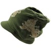 NY Lion Dread Knit Beanie Visor (Olive)