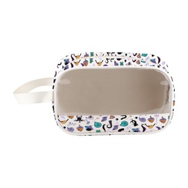 PXTIDY Purple Sea Witch Clear Makeup Bag Bad Queen Series Waterproof Toiletry Bag Villains Character Cosmetic Organizer Case