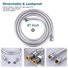 Aleasha Shower Hose, 81 Inches Extra Long Shower Head Hose