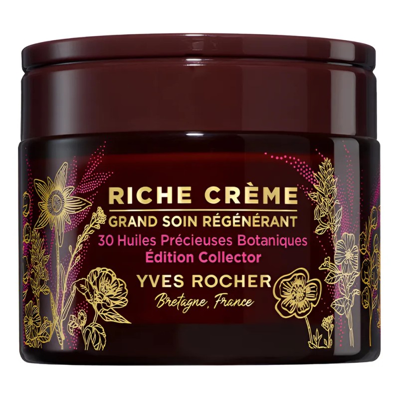 Crema Facial Regeneradora Yves Rocher Riche Crème 40+ 75 Ml