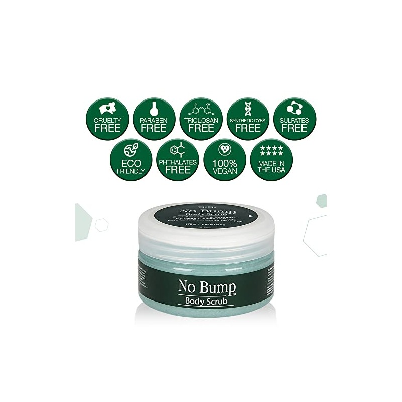 GiGi No Bump Body Scrub, 6oz