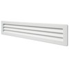 La Ventilazione P30R306B-Y Ventilation Grille, White, 305x60 mm
