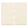 Bindex 306 Personal Organizer Refill, Bible Size, 6 Holes, Efficiency