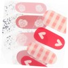 IWOWHERO Manicure 5 Sheets Gradient Nail Sticker Strips for Parties