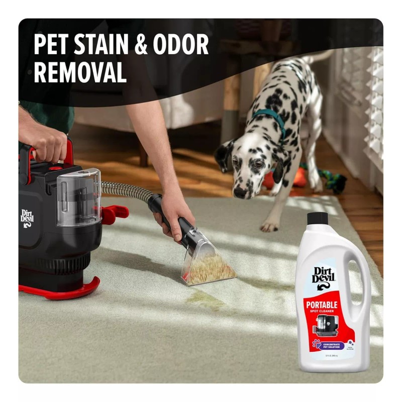 Dirt Devil Solución Portátil De Limpiador De Alfombras, Dirt Devil