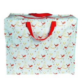 Rex London - XXL Giant Bag, Storage Bag with Zip - Winter Walk/Robin