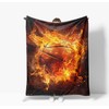 Basketball Blanket Sports Fleece Throw Blanket Super Soft Warm Cozy
