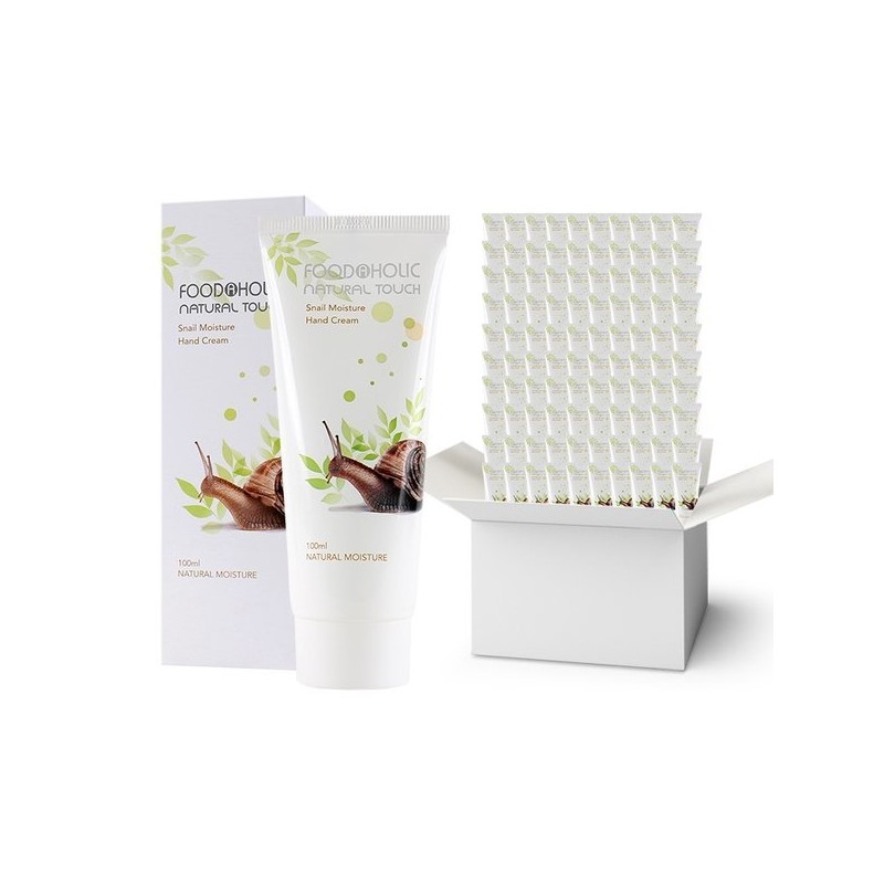 Food A Holic Snail Hand Cream 1 Box (100ml x