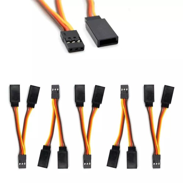 No Brand 5 Pcs JR/Futaba Style Servo 1 to 2