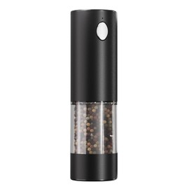 Electric Salt or Pepper Grinder - Automatic Refillable Salt or Pepper Grinder with LED Light, Adjustable Coarseness, One-handed Easy Operation, Ideal Kitchen Gadget