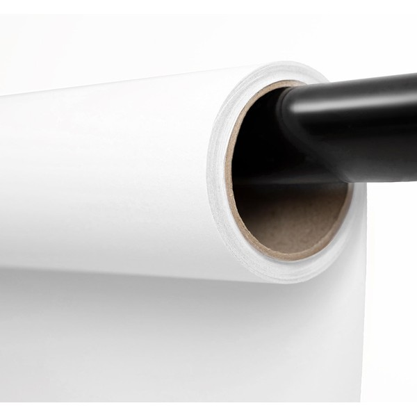 Kate Seamless Paper Backdrop for Photography Solid White Photo Backdrop