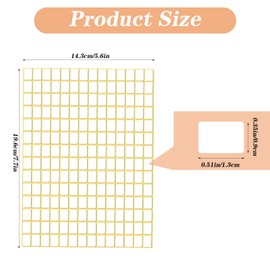 Gjinxi 2940PCS Matte White Labels Stickers, Small Blank Labels, Price Stickers to Write On, Removable Sticky Name Tags Stickers, Peel and Stick Paper for Jar Box Folder Envelope School Office Kitchen