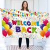 Welcome Back Banner 150 x 90 cm - Welcome Garland