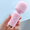 Electric Handheld Massager Rechargeable Home Portable Safe Flexible 10 Frequencies