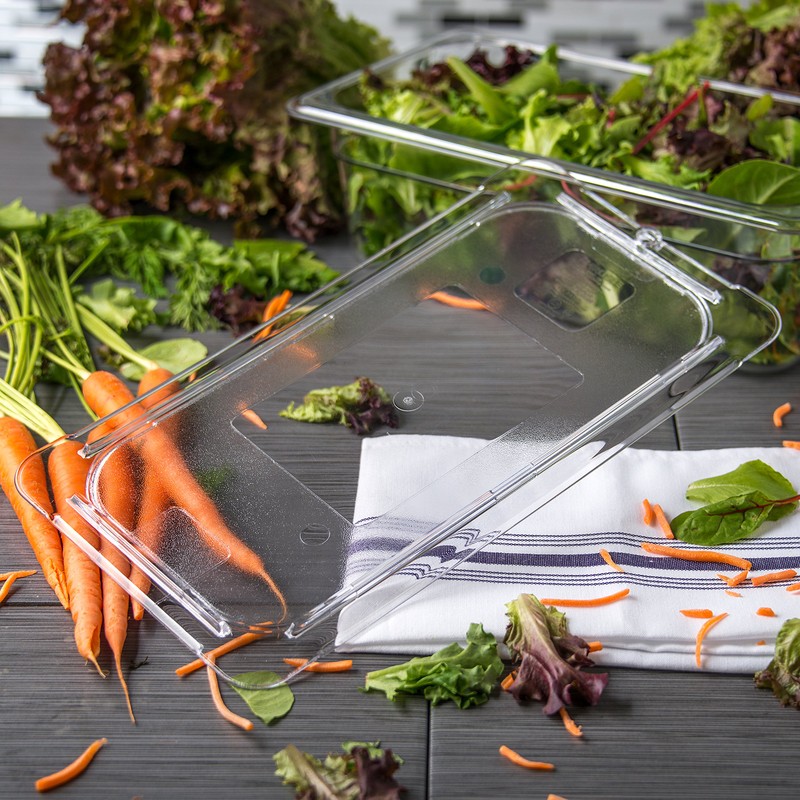 CFS 10276U07 StorPlus Third Size Polycarbonate Universal Flat Surface Food