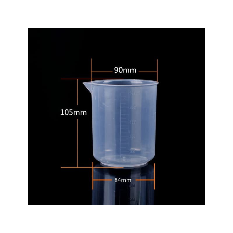 1 Piece 500ml Plastic Measuring Cups Clear Measuring Cup Plastic