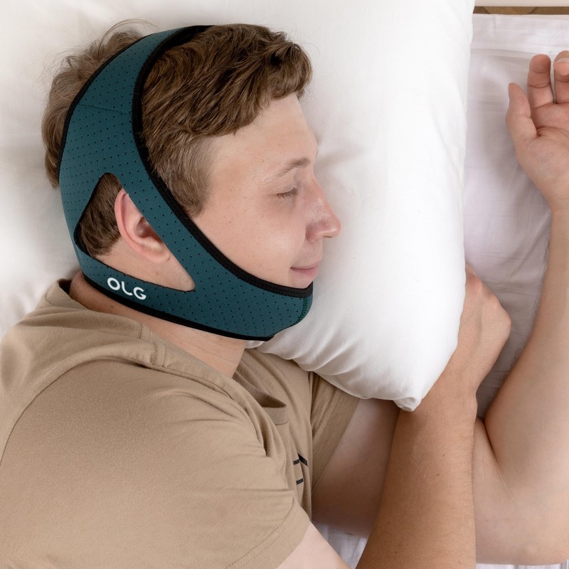 OLG Snore Stopper Chin Strap for Men CPAP Compatible Jaw