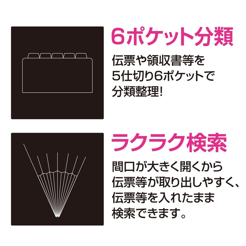 Sekisei Actif ACT-3936 Document Holder, 3 Long Envelope Size, 6