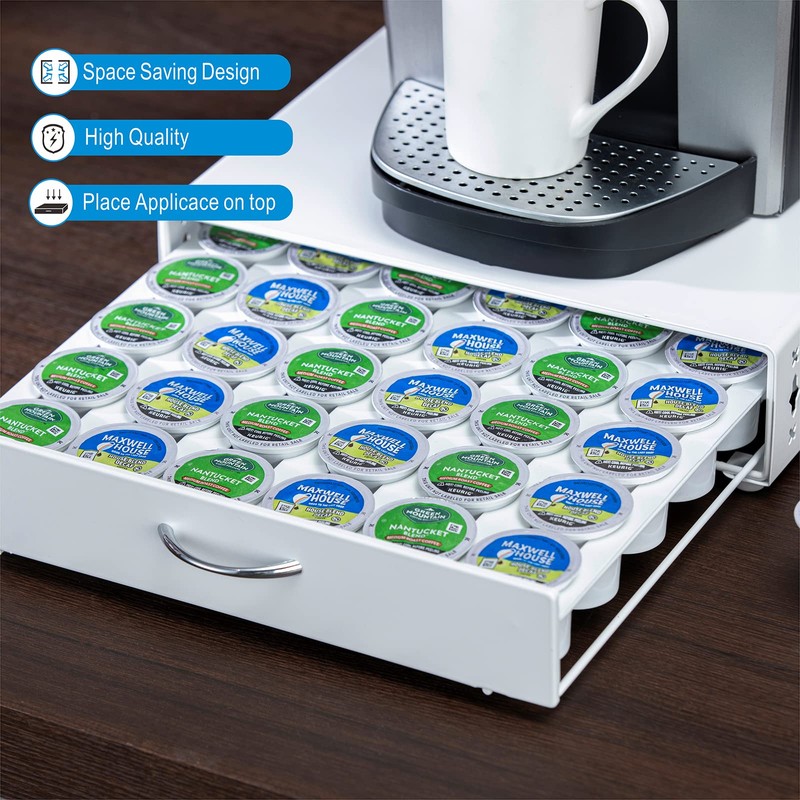 Rice rat Coffee Pod Holder for Keurig Pods iron Top