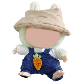AYJK7 Doll Clothing Compatible with 6.7 Inch Labb Doll （no Doll Included） 17cm, Outfits Animal Chic Style Fashion