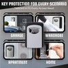 Flexzion Lock Box for Keys with Code – Wall Mounted