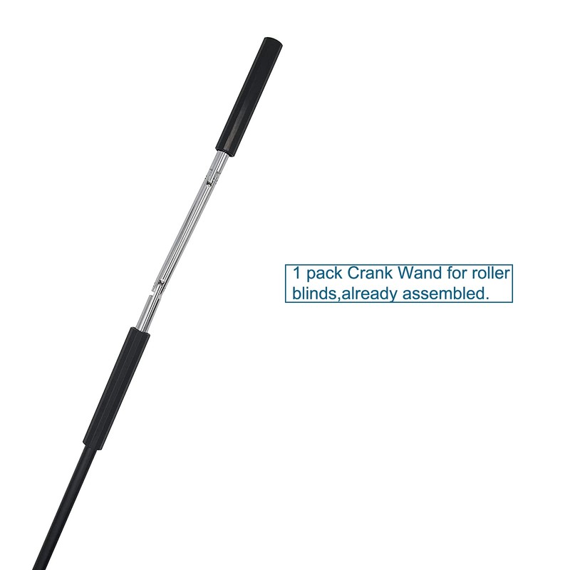 Universal Replacement Metal Crank Wand of Exterior Sun Shades Roller
