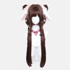 KORURACLUB Anime Wig Pink Wigs for Cosplay Wig Gradient (ChocoUsagi