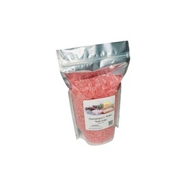 Bath Salts | 20lbs Bag/Box | Champagne & Roses Scent | Bathing | Body Care | Beauty | Relaxation | Spa | Bulk | Wholesale