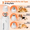 Meonlala 2-in-1 Dog Nail Trimmers & Dog Nail Grinder with